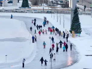 Рекордные новогодние праздники на катке "Икар"!