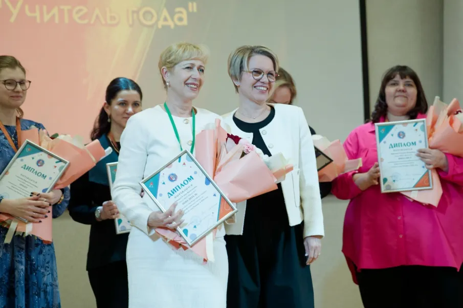Елена Левкина из Школы № 17 - победитель муниципального этапа всероссийского конкурса «Учитель года России - 2026».