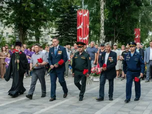 В Сарове прошел митинг, посвященный Дню ветеранов боевых действий.